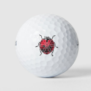 Balles De Golf Motif de coccinelle de Ladybird