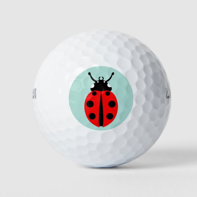 Balles De Golf Motif Ladybug (Devant)