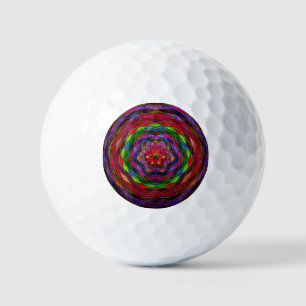 Balles De Golf Motif mosaïque Abstrait #11