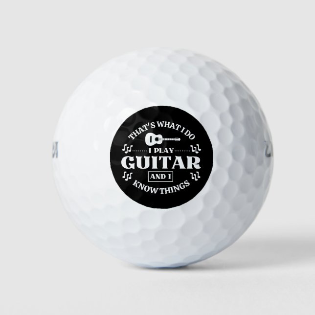 Balles De Golf Musique guitare (Devant)