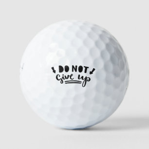 Balles De Golf N'abandonne pas