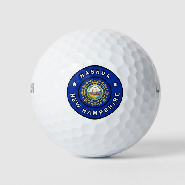 Balles De Golf Nashua New Hampshire (Devant)