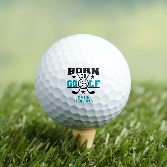 Balles De Golf Né Au Golf (T-shirt Insitu)