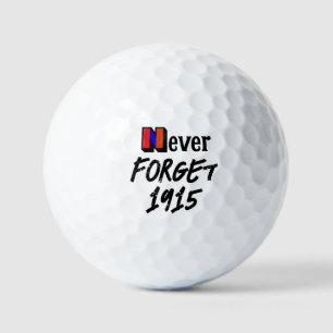 Balles de Golf Never Forget 1915