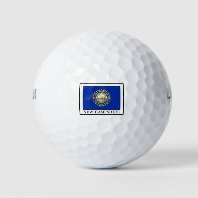 Balles De Golf New Hampshire (Devant)
