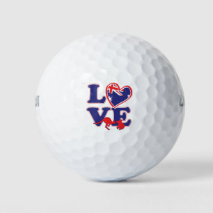 Balles De Golf NEW-Love-From-Australia-Heart-and-Animals