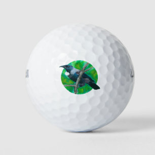 Balles De Golf New Zealand Tui - Peinture en acrylique
