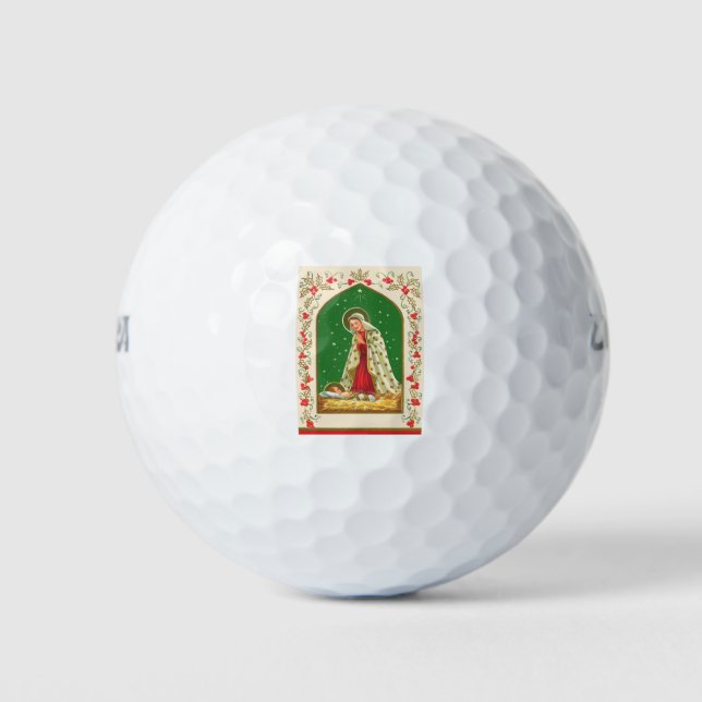 Balles De Golf NOB165 Marie et bébé Jésus.tif (Devant)
