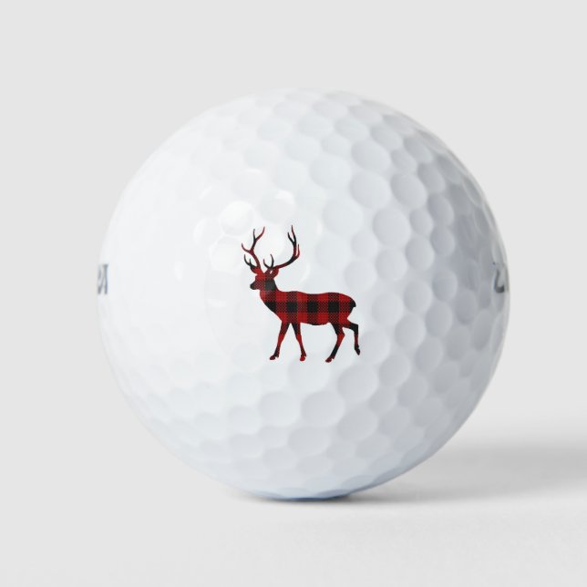 Balles De Golf Noël des rennes (Devant)