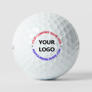 Balles De Golf Nom du logo personnalisé Timbres de texte Boules d