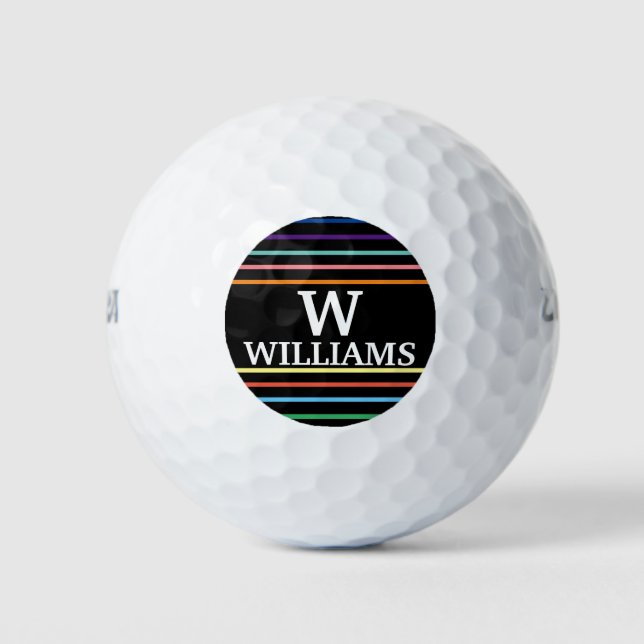 Balles De Golf nom personnalisé (Devant)