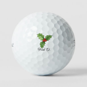 Balles De Golf Nom personnalisé Titleist Golf Balls, Noël