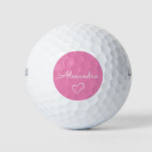 Nom rose moderne Cute personnalisée