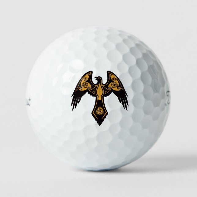 Balles De Golf Norse Raven (Recto)