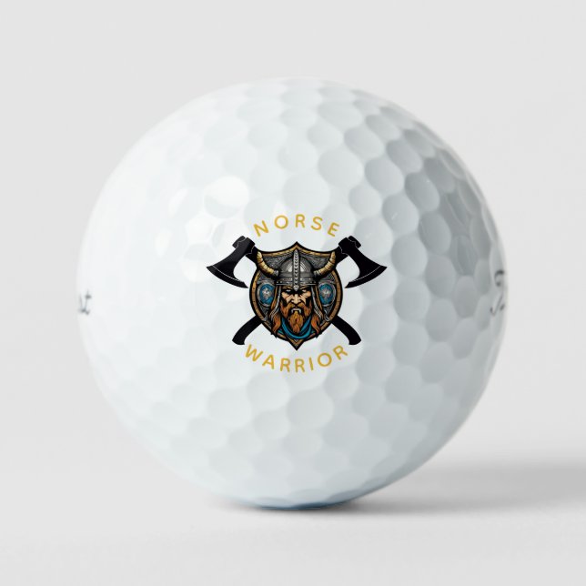 Balles De Golf Norse Warrior (Recto)