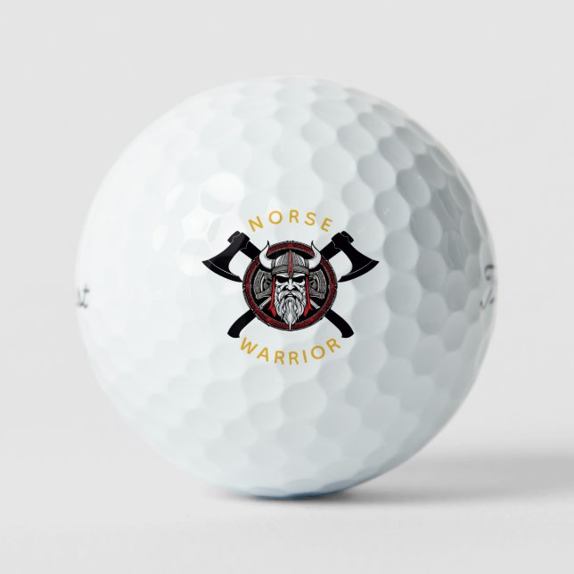 Balles De Golf Norse Warrior (Recto)