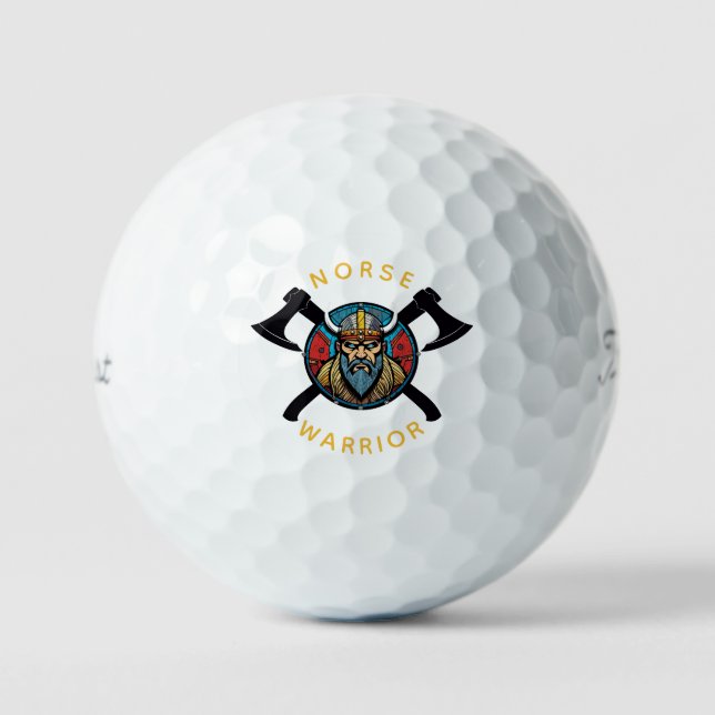 Balles De Golf Norse Warrior (Recto)