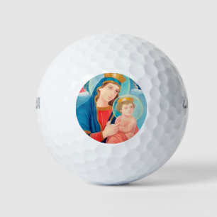 Balles De Golf Notre-Dame de Perpétuel aide catholique