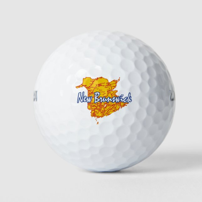 Balles De Golf Nouveau-Brunswick (Devant)
