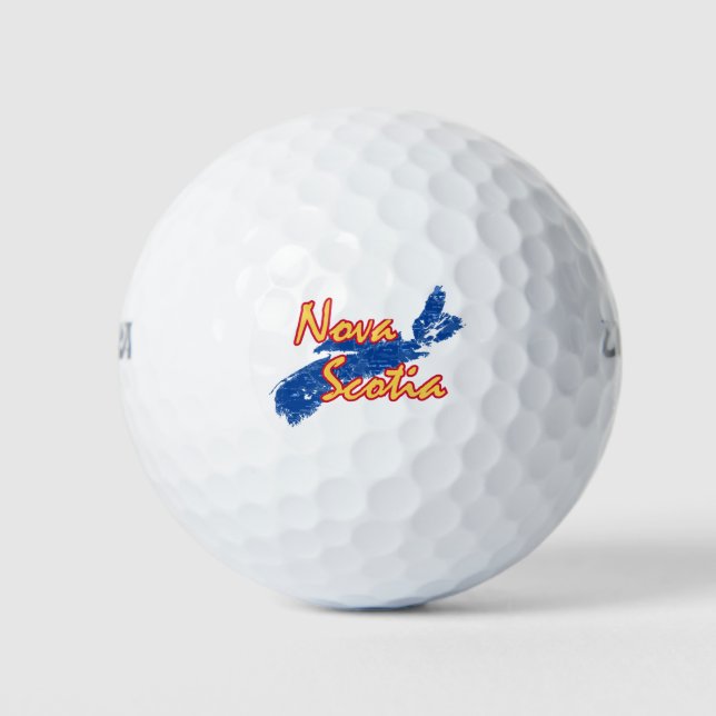 Balles De Golf Nouvelle-Écosse (Devant)