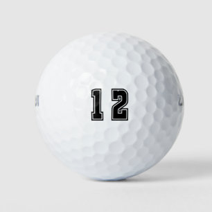 Balles De Golf Numéro 12