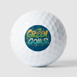 Balles De Golf Objectifs verts
