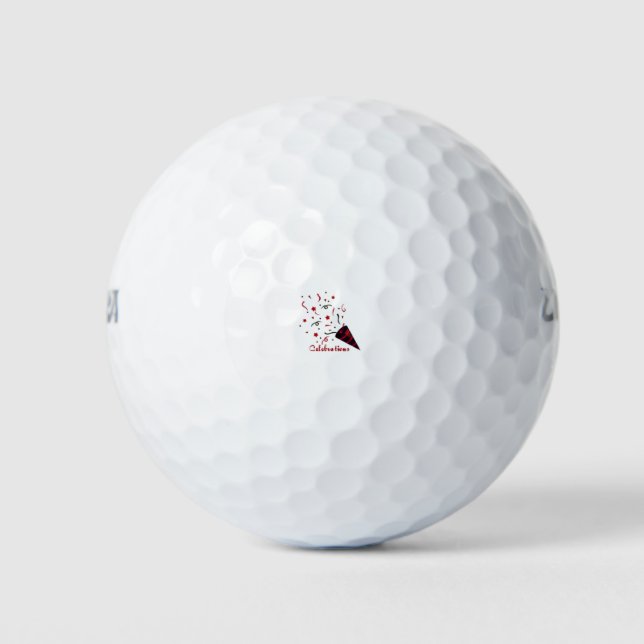 Balles De Golf Objets de fête (Devant)