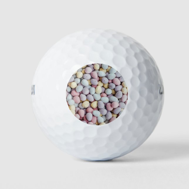 Balles De Golf Oeufs de Pâques au chocolat (Devant)