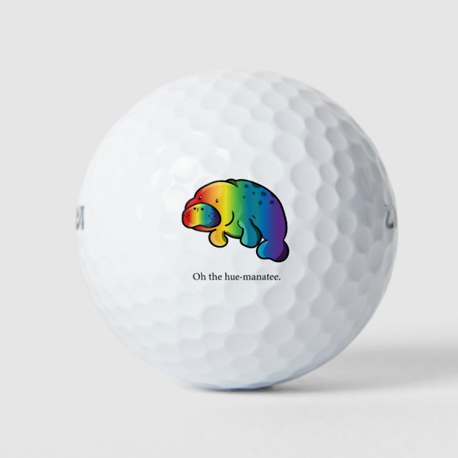 Balles De Golf oh le hue-manatee (Devant)