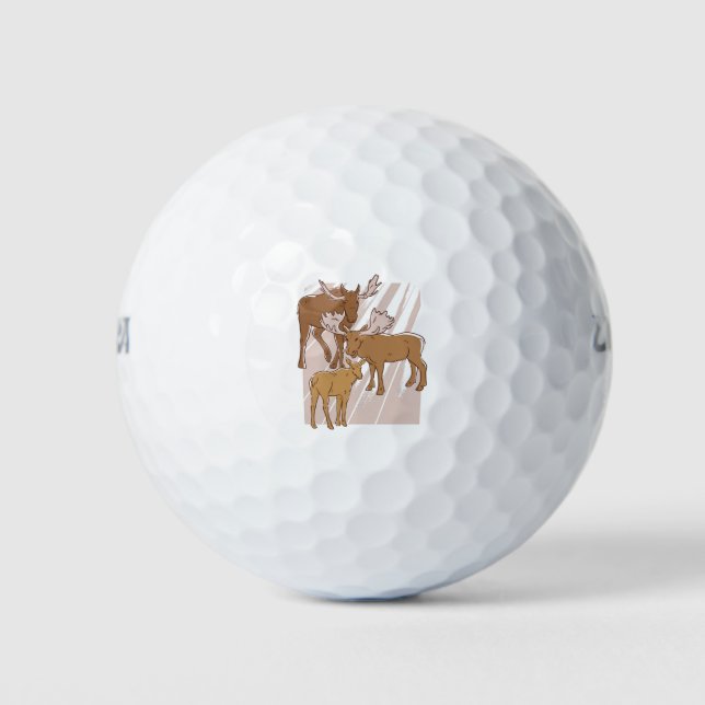 Balles De Golf Oie (Devant)