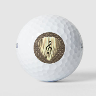 Balles De Golf Onglet de guitare de notes musicales personnalisée
