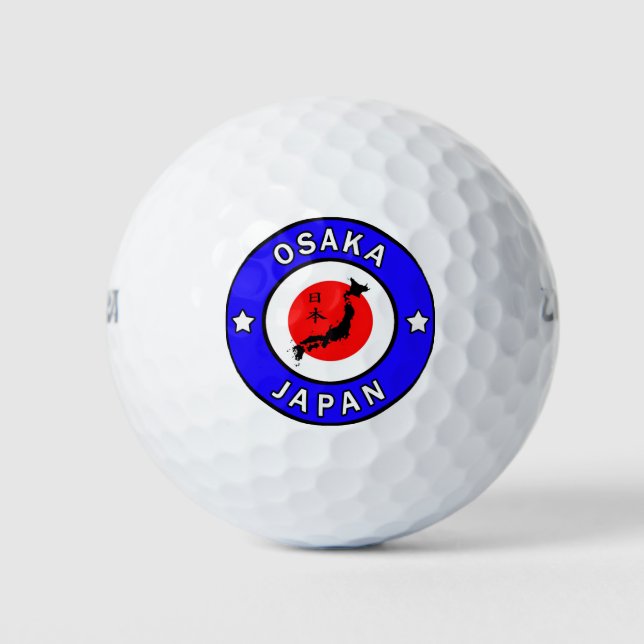 Balles De Golf Osaka Japon (Devant)