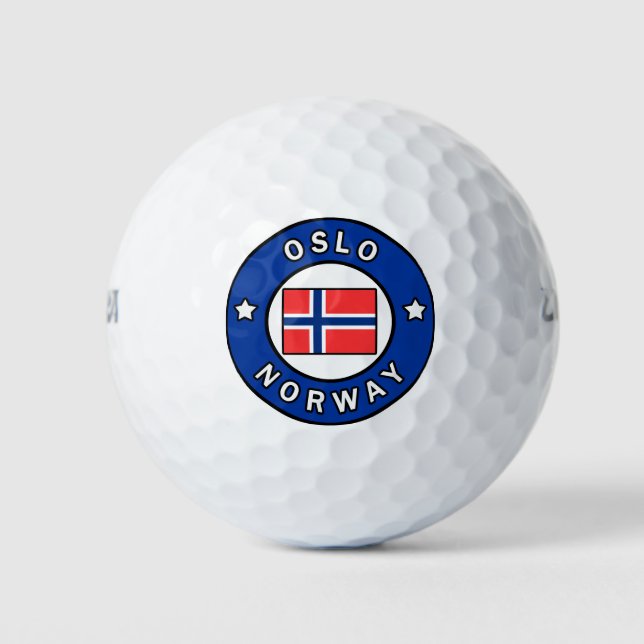 Balles De Golf Oslo Norvège (Devant)