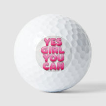 Oui, fille, tu peux jouer au golf
