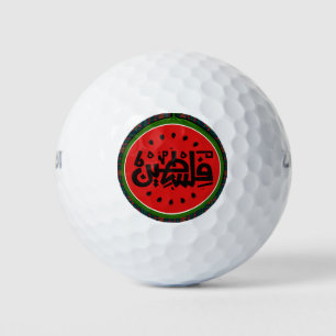 Balles De Golf Palestine watermelon-Palestine Arabe mot"français"