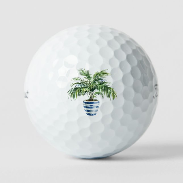 Balles De Golf Palm Tree (Recto)