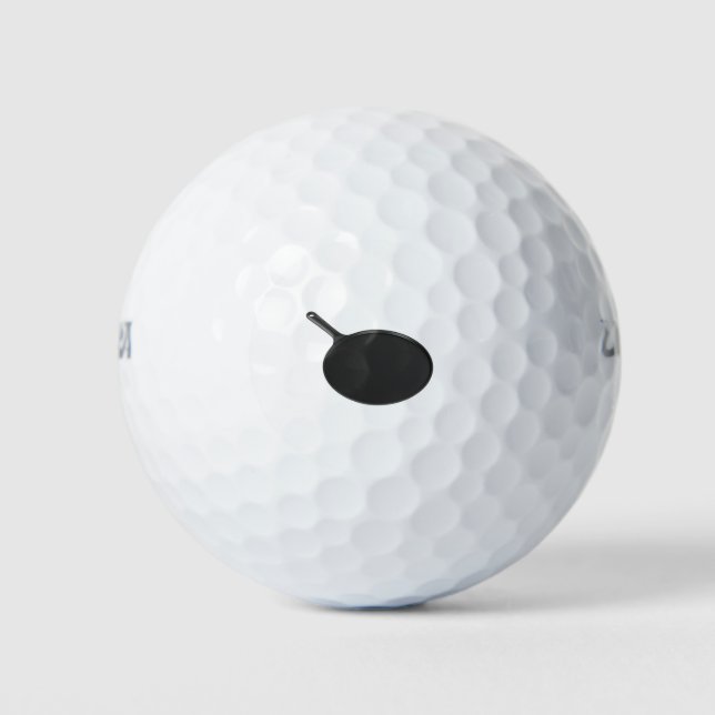 Balles De Golf Pancarte (Devant)