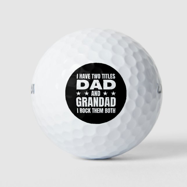 Balles De Golf Papa Grand (Devant)