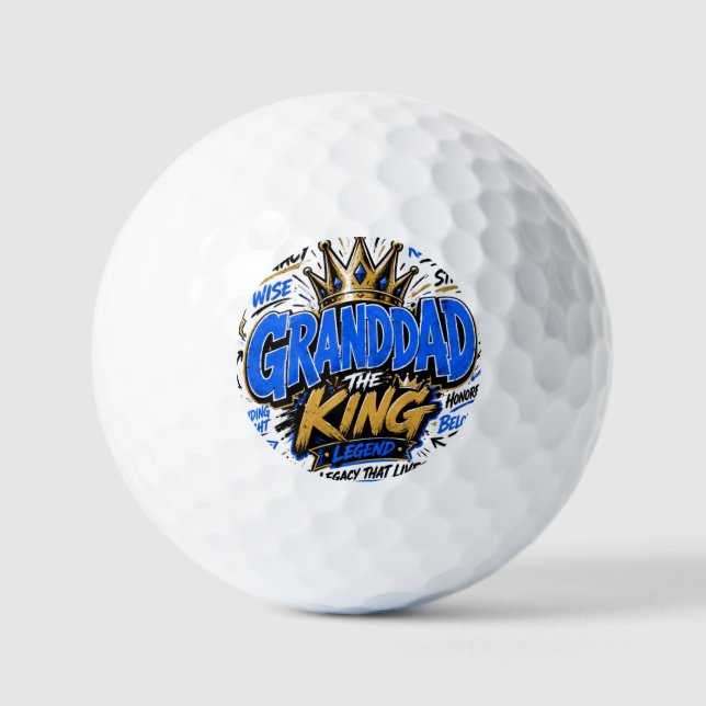 Balles De Golf Papi roi  (Recto)