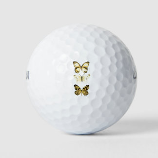 Balles De Golf Papillons série jaune