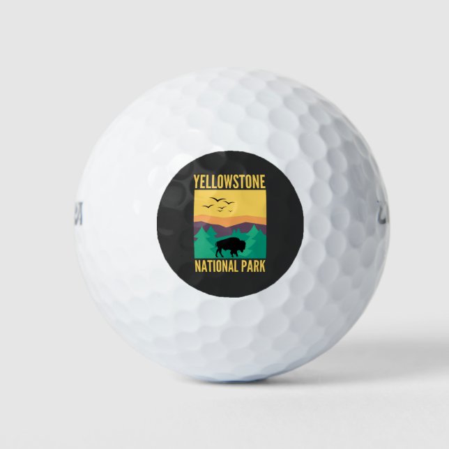 Balles De Golf Parc national de Yellowstone (Devant)