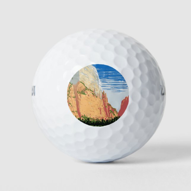 Balles De Golf Parc national de Zion (Devant)