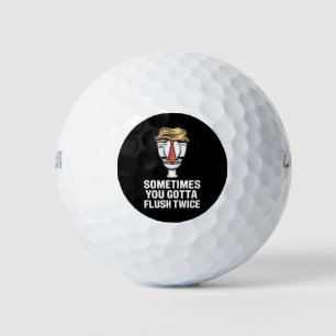 Balles De Golf Parfois, Vous Devez Retirer Deux Fois