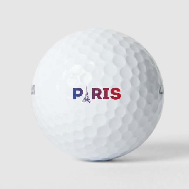 Balles De Golf Paris (Devant)
