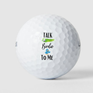 Balles De Golf Parle Birdie à moi Golf Balls