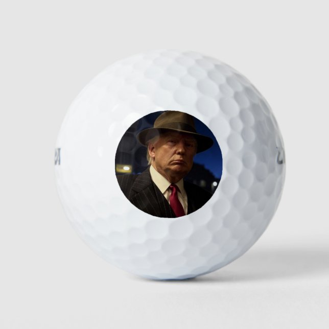 Balles De Golf Parrain de l'Amérique Don J. Trump (Devant)