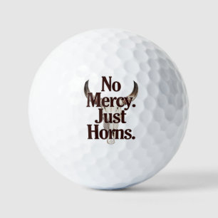 Balles De Golf Pas de miséricorde, juste des cornes Crâne de long