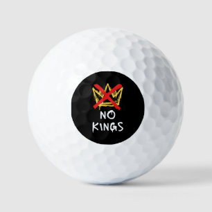 Balles De Golf Pas de rois Amérique Protestation Démocratie Anti-