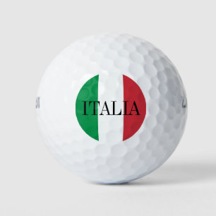 Balles De Golf Pavillon italien de golf Italie fierté