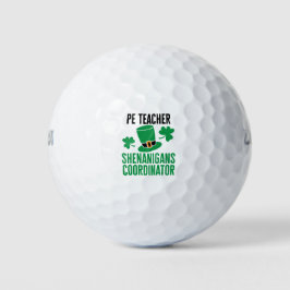 Balles De Golf PE Enseignant Shenanigans Coordonnateur Jour de la